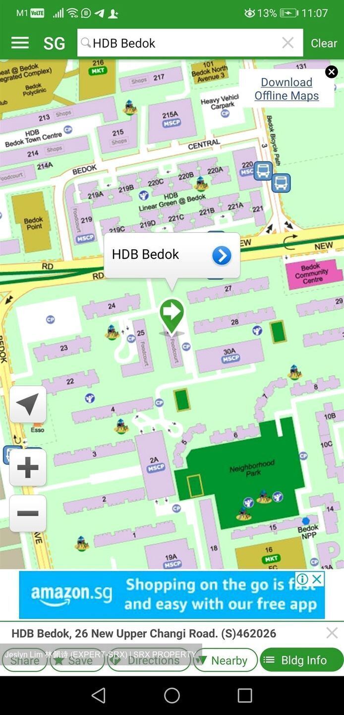 New Upper Changi Road (D16), Retail #452344861